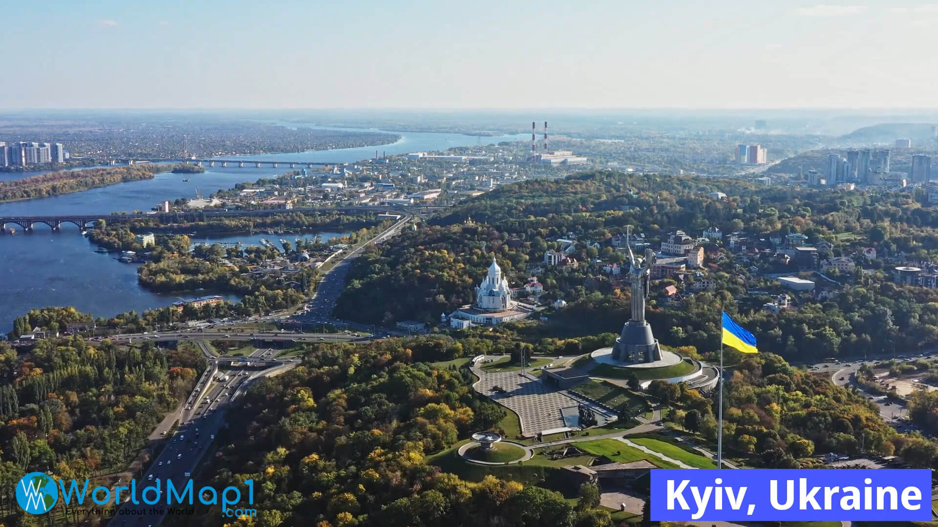 Kyiv Aerial View Ukraine